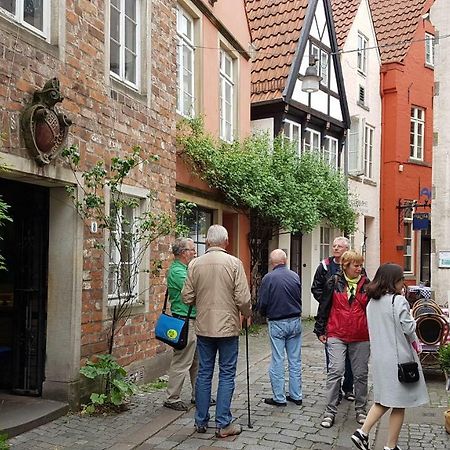 Romantisches Haus Im Schnoor Bremen Bagian luar foto
